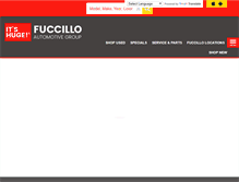 Tablet Screenshot of fuccillo.com